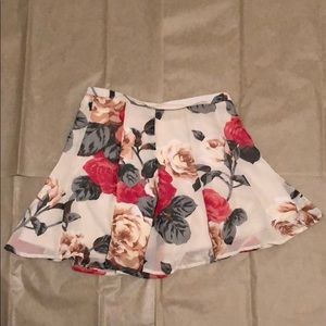 Show Me Your Mumu Floral Skater Skirt Sz. S